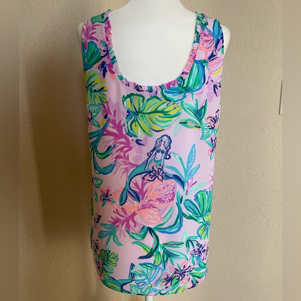 Lilly Pulitzer Carlene Tank Top S - Picture 2 of 4